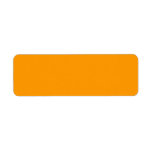 Bright Orange Pantry Labels