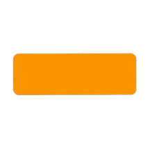 Bright Orange Pantry Labels