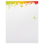 Bright Paint Splatters