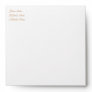 Bright Pink Lined Envelope