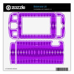Bright Purple Abstract Pattern Decal For Sidekick LX