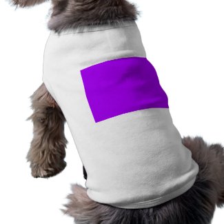 bright purple do it yourself design template pet tee shirt