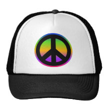 Bright Rainbow Hats