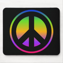 Bright Rainbow Mouse Mat