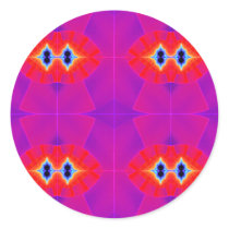 Bright Red and Purple stickers