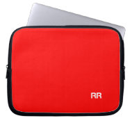 Bright Red Custom Laptop Bag Laptop Computer Sleeves