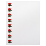 Bright Red Cyclamen letterhead