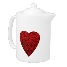 Bright Red Heart Picture.