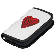 Bright Red Heart Picture. Folio Planners