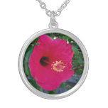 Bright Red Hibiscus Flower Custom Jewelry