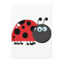 Bright Red Lady Bug Postcards