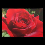Bright Red Rose Placemat