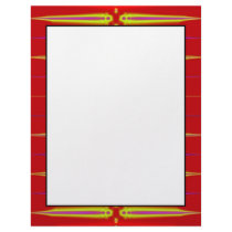 bright red yellow letterhead by DonnaGrayson bright red yellow letterhead