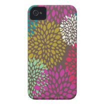 Bright Retro Floral Universal iPhone 4/4S Case Case-mate Iphone 4 Cases