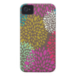 Bright Retro Floral Universal iPhone 4/4S Case Case-Mate iPhone 4 Cases
