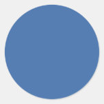 Bright royal blue sticker