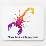 Bright Scorpion Mouse Pads