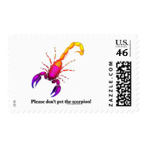 Bright Scorpion Stamp