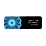 Bright SnowFlower Return Address Labels
