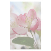 Bright Spring Apple Blossoms Stationery Paper