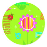 Bright Springy Pattern Stickers