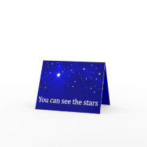 Bright Stars Shine Greeting Card