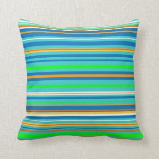 Bright Stripes Pillows