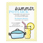 Bright Summer Potluck Custom Invitations