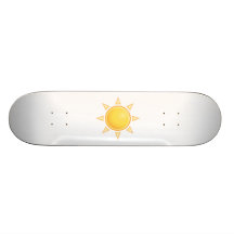Bright Sun Custom Skate Board