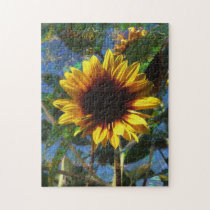 Bright Sunflower Puzzle