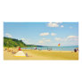 Bright Sunny Beach Day Photo Card