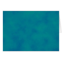 Bright Teal Sky Note Card