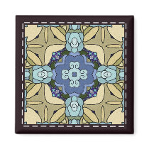 Bright Tile Magnet - 02 by ArtbyJean Bright Tile Magnet - 02