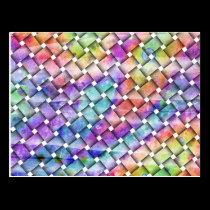 BRIGHT WEAVE POSTCARD postcards