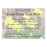 Bright Yellow Daffodils Custom Invite