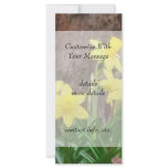 Bright Yellow Daffodils Rack Card