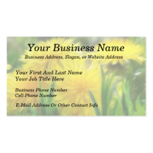 Bright Yellow Dandelions Business Cards