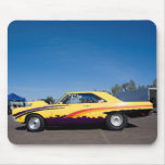 Bright Yellow Dragster Mousepad