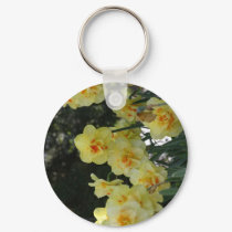 Bright yellow flowers keychains by Yarijik Bright yellow flowers keychains