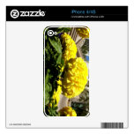 Bright Yellow Flowers iPhone 4 Skin