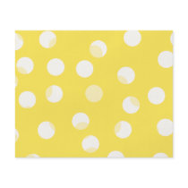 Bright yellow, light yellow, white spotty pattern. full color flyer