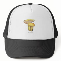 Bright Yellow Mushrooms Hat