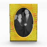 bright yellow pattern background photo frame awards