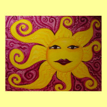 Bright Yellow Sunshine posters