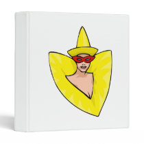 Bright Yellow Witch binders