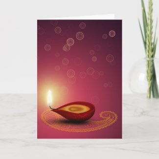 Brightful Diwali - Greeting Card