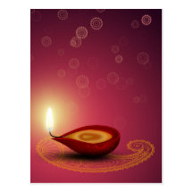Brightful Diwali - Postcard
