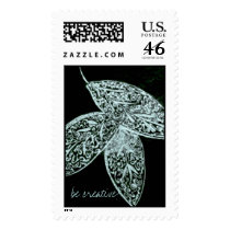 brightleaves, be creative! postage