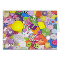 Brightly Colored Buttons cards