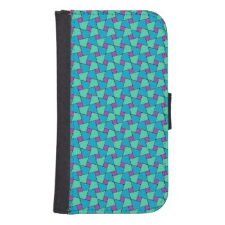 Brightly Colored Islamic Pattern Wallet Case Galaxy S4 Wallet